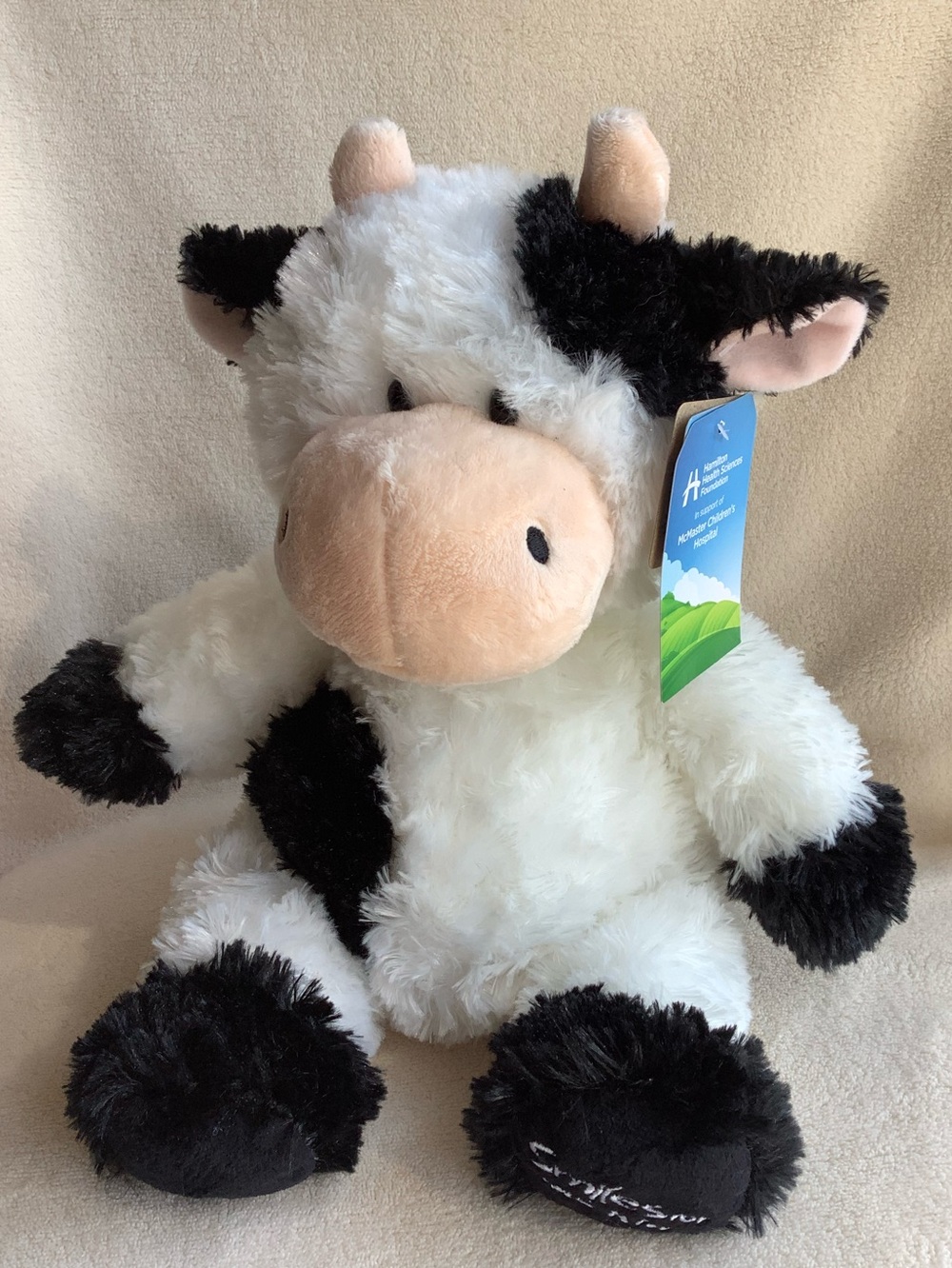 Aurora World Smile for Mac Kids Plush Buttercup Cow Stuffed Animal w Tags